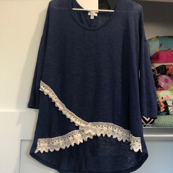 Charming Charlie Lace Top - Picture 2 of 7